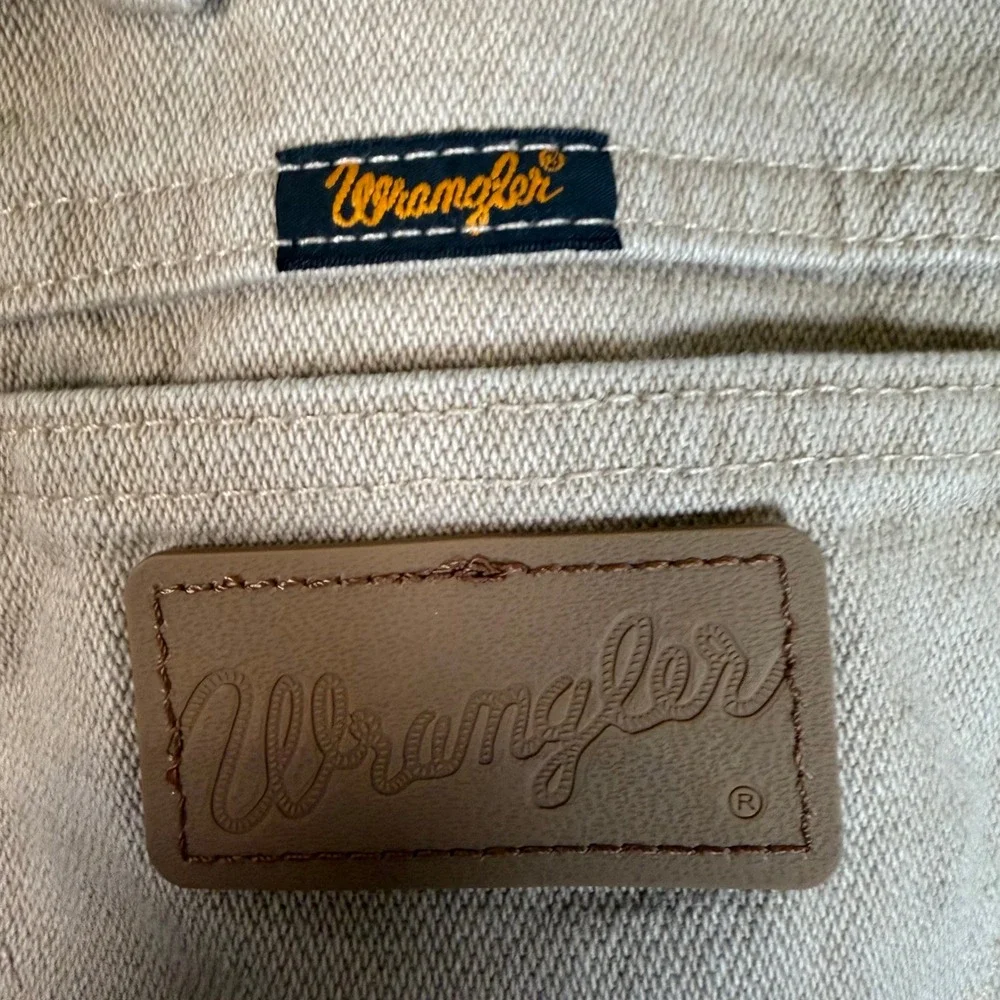 Wrangler 1013MWZTN Tan/Khaki Original Cowboy Cut Jeans Mens 36x30 (35x29) Rodeo